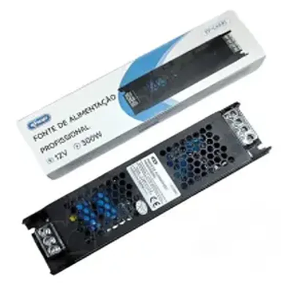 Fonte De Alimentação Profissional 12V 100W AC-DC Estabilizada com proteção CFTV Fitas LED - Image 2
