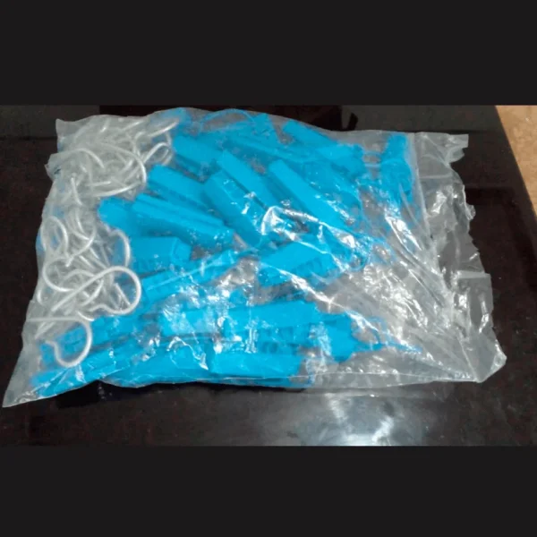 10 esticador cunha ratinho p drop ftth cabo fibra óptica azul super resistente - Image 5