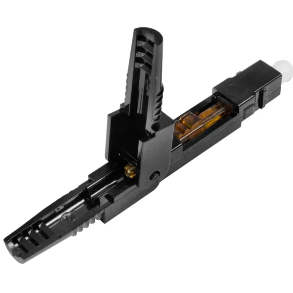 5 Conector SC UPC Óptico de Rosca Preto Fast Connector rede fibra cftv Internet drop - Image 4
